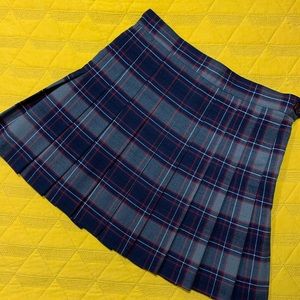 American Apparel Plaid School Girl Skirt